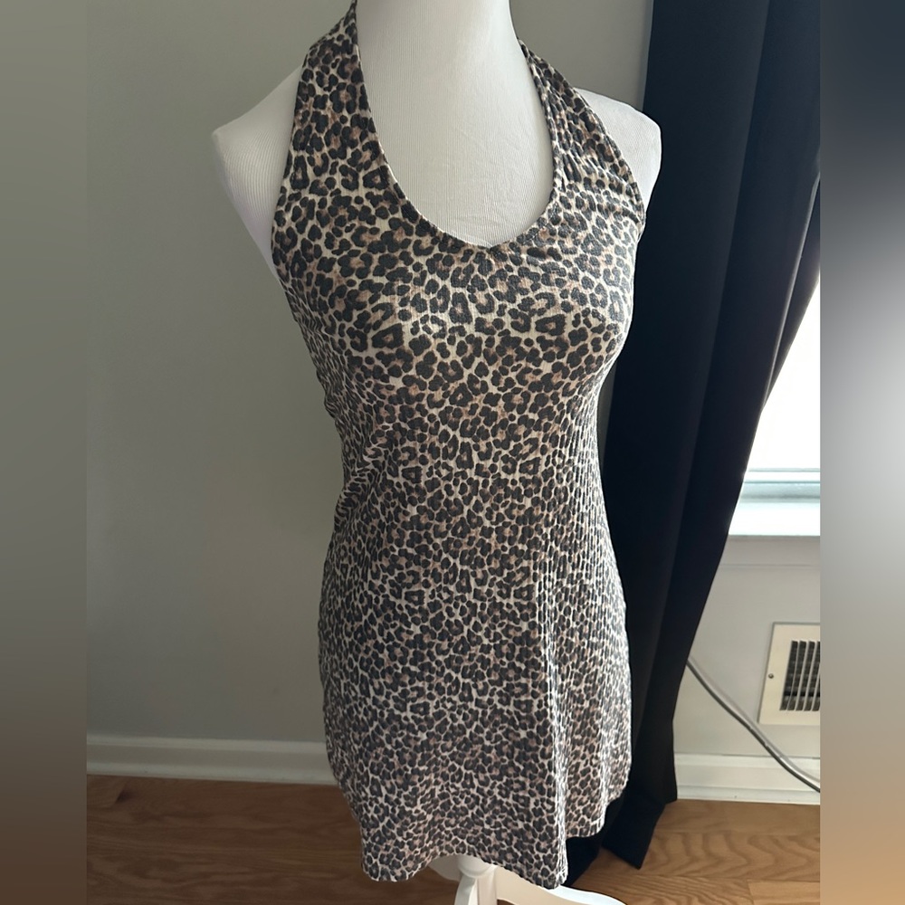 American Eagle Outfitters Animal Print Top